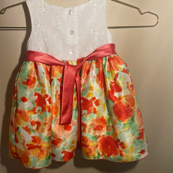 Spring Easter Youngland Baby girls, 24 month tank sleeve flower dress - Picture 2 of 3